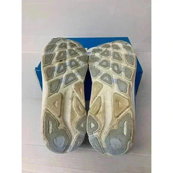 .1373 Hoka Mens Clifton 9, Blue/Orange, Mens Running Shoes-US 9.5 Mens - Picture 5 of 6